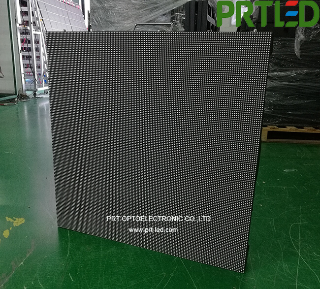 Pantalla LED para exteriores de peso ligero P 6 con panel delgado de 768 * 768 mm (alquiler / instalación permanente fija)