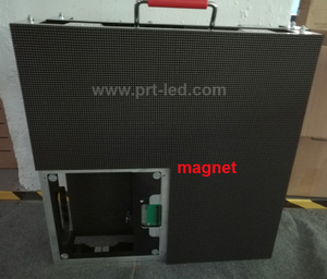 Módulos de pantalla LED de diseño frontal magnético de interior / exterior P3.91 / P4.81 / P6.25